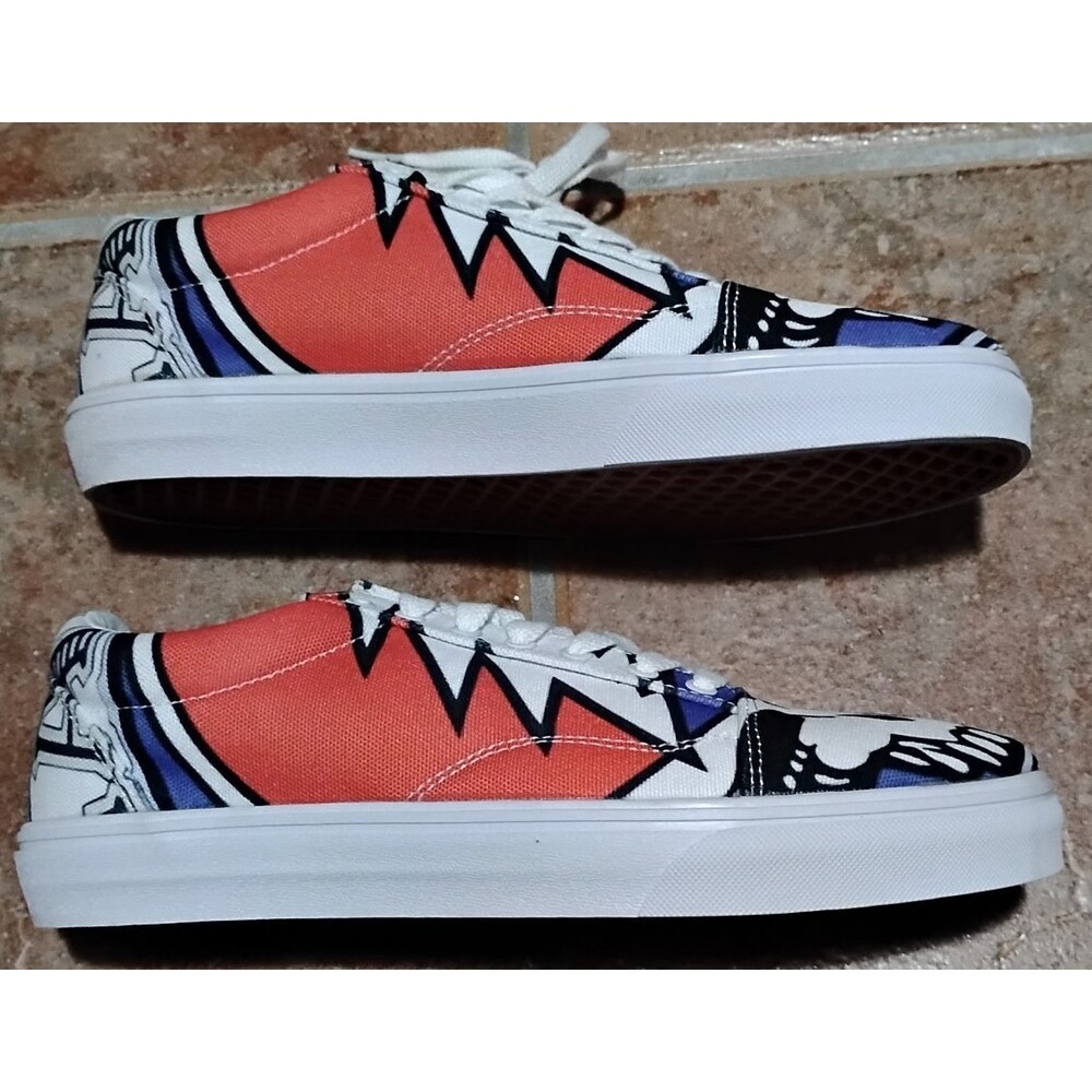 New Graeful Dead Three In Awesome Canvas Sneakers Mens 11.5M